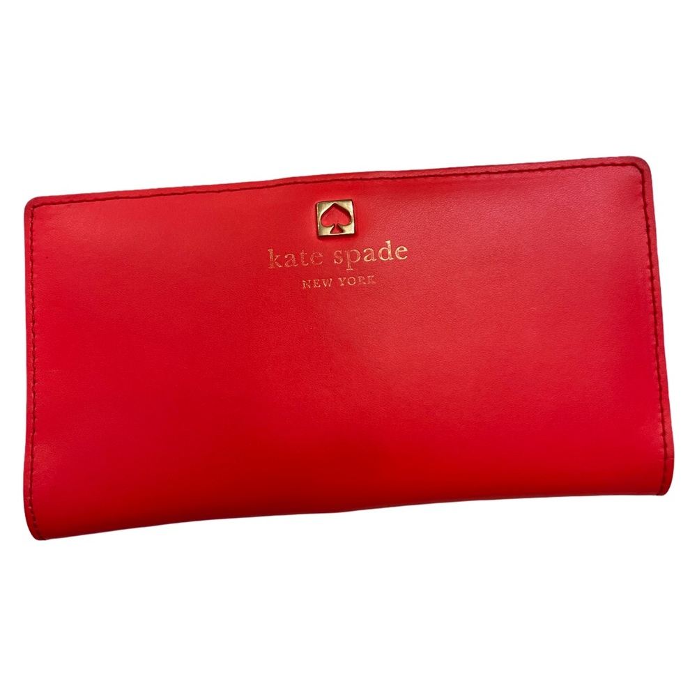 Kate Spade Pink Leather Bifold Wallet